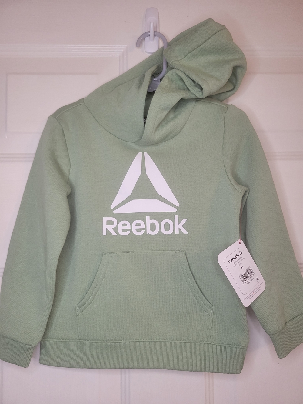 Reebok Kids' Sage Green Logo Hoodie - Picture 2 of 8